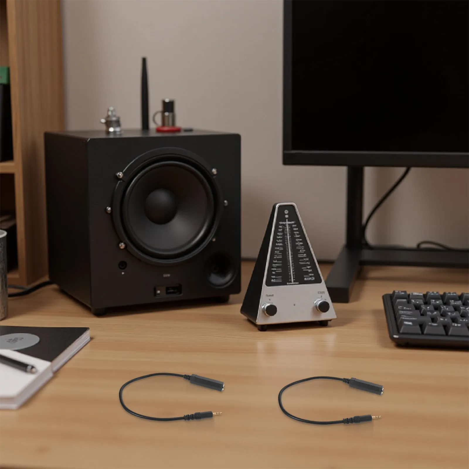 2Pcs Audio Adapter …