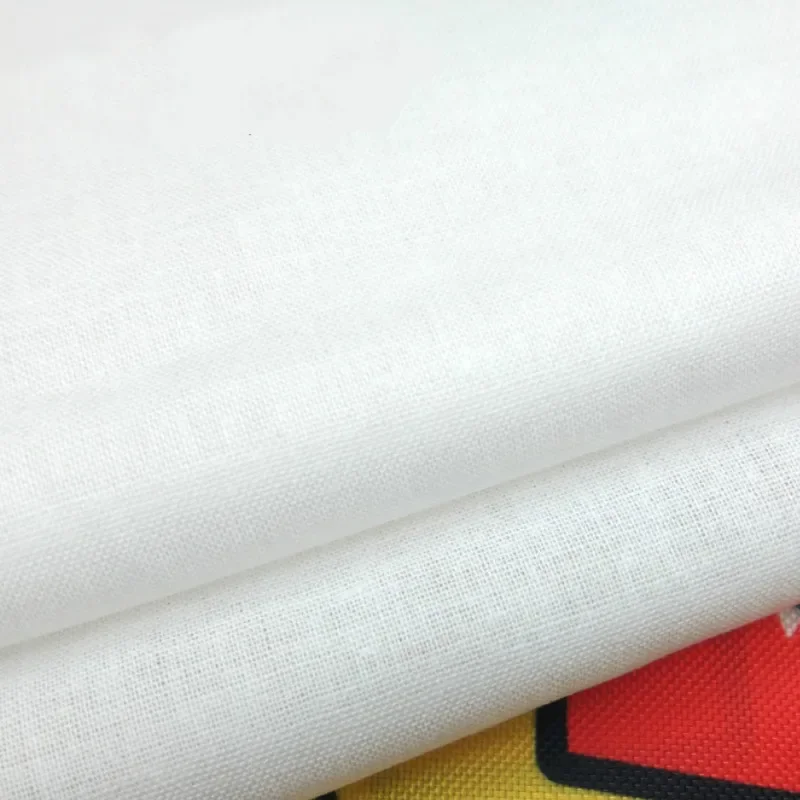 6 Yards High Quality Pure Cotton Plain Fabric Hometextile Cotton Fabric