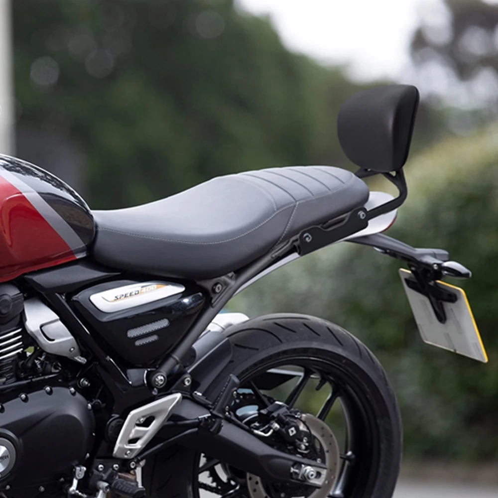 لسرعة 400 2024 Speed400 2025 تشويش إذاعي 400X 2024 2025 دراجة نارية الركاب الخلفي مسند الظهر وسادة انفصال سيسي بار