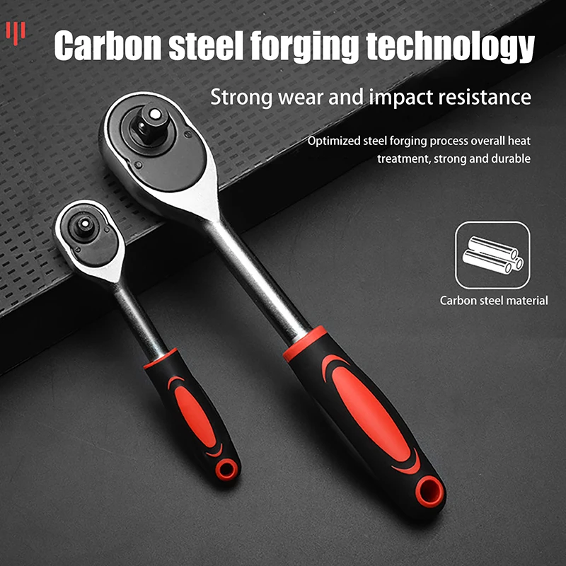 Quick Ratchet Wrench Quick Drop Socket Wrench Chrome Vanadium Steel Labor-saving Tool