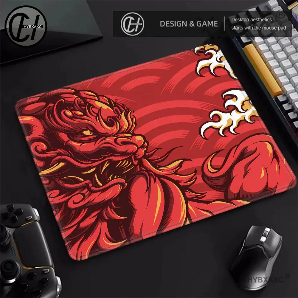 

45x40cm Gaming Mouse Pad Premium Non-Slip Gamer E-Sports Mousepad Tiger Rubber Mouse Mat Game Professional Computer Desk Mat