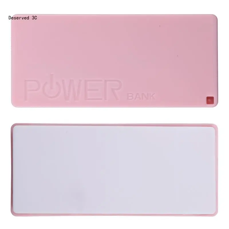 USB Battery for Case 5600mAh 2X 18650 DIY Box For Phone Charg