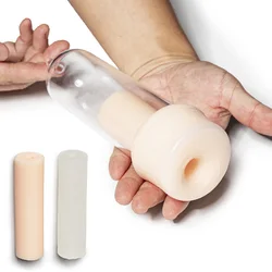 Accessories for Penis Pump Enlarger Sealed Sleeve Cover Tube Glans Protector Replacement for Dick Extender Enhancer Sex Toys Men