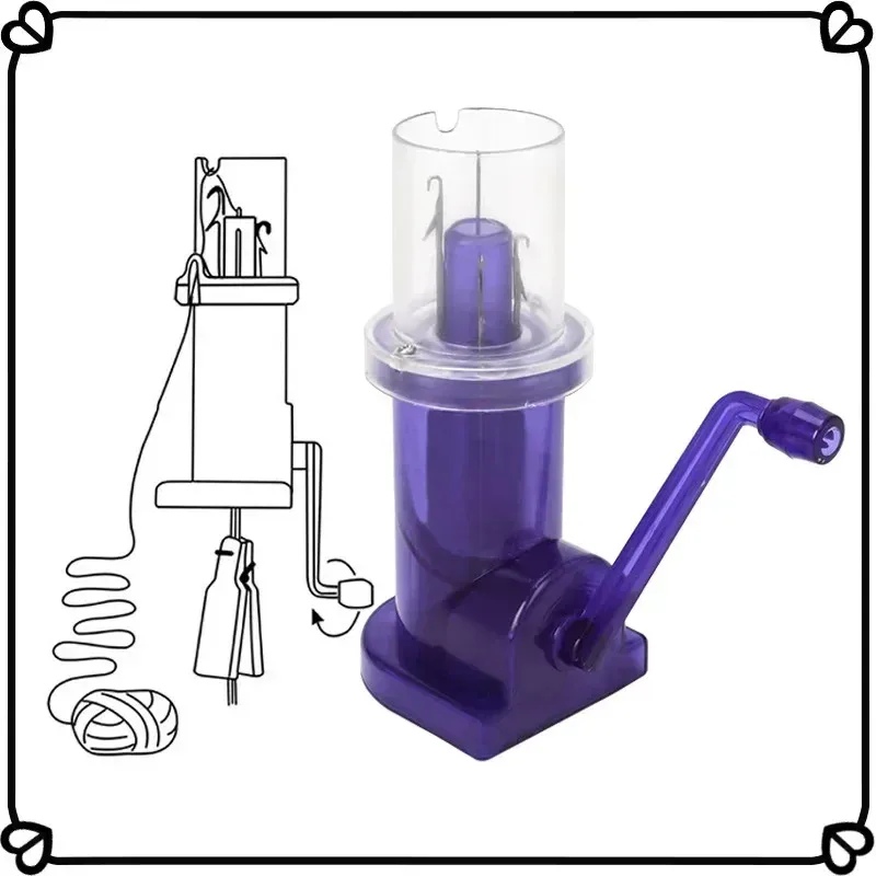 آلة تجديل الحبل اليدوية DIY - نسج الحبل اليدوي للمجوهرات والحرف اليدوية، لفاف الغزل البلاستيكي لصنع القلائد #4