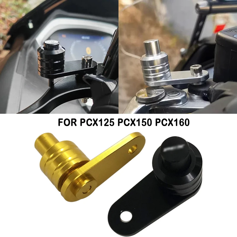 

Motorcycle Accessorie Brake Lever Parking Switch Button Auxiliary Lock For Honda PCX125 PCX150 PCX160 NC700X NC700D NC750X CT125