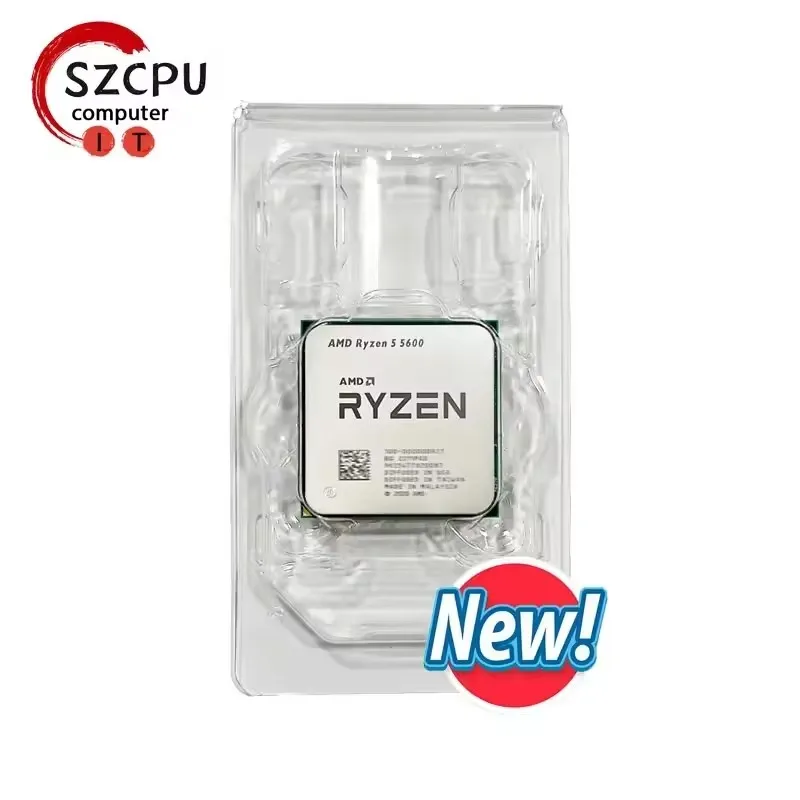 AMD R5 5600 Ryzen 5 5600 3,5 GHz 6 núcleos 12 hilos CPU 7NM L3