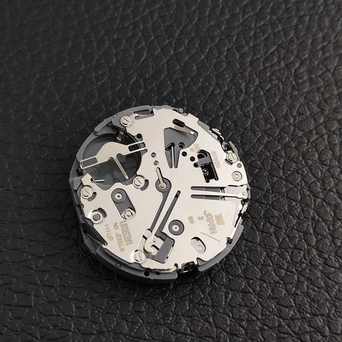 Reemplazo de movimiento de muñeca de reloj cronógrafo de cuarzo de alta precisión para VK SERIES VK63 3 en punto posición Calendario de Blanca individual