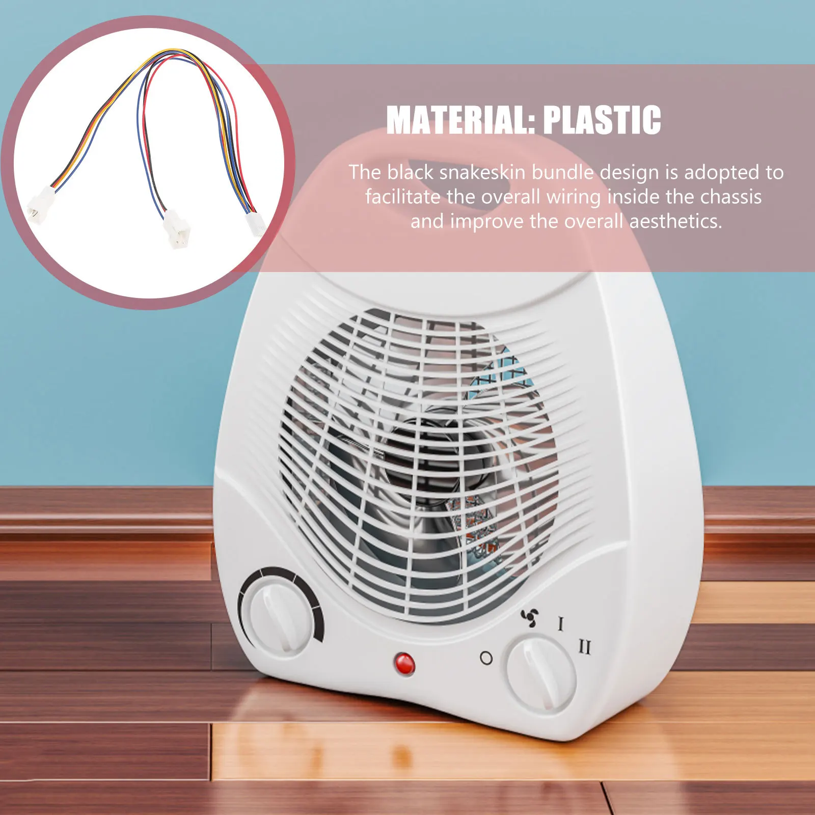 

ШИМ-разветвитель вентилятора, 3-контактный адаптерный кабель для конструкции корпуса ПК, повышающая эстетика и управление проводкой