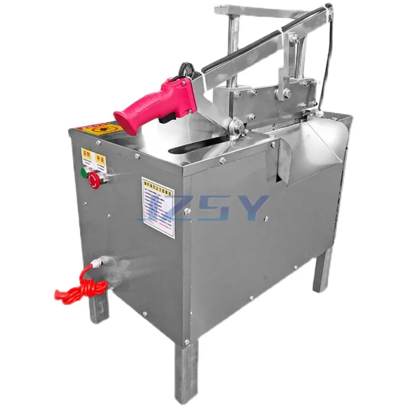 Commercial Large Pork Trotter Frozen Lamb Chop Cutting Machine Electric Big Bone Sheep Cow Spine Chopping Equipment