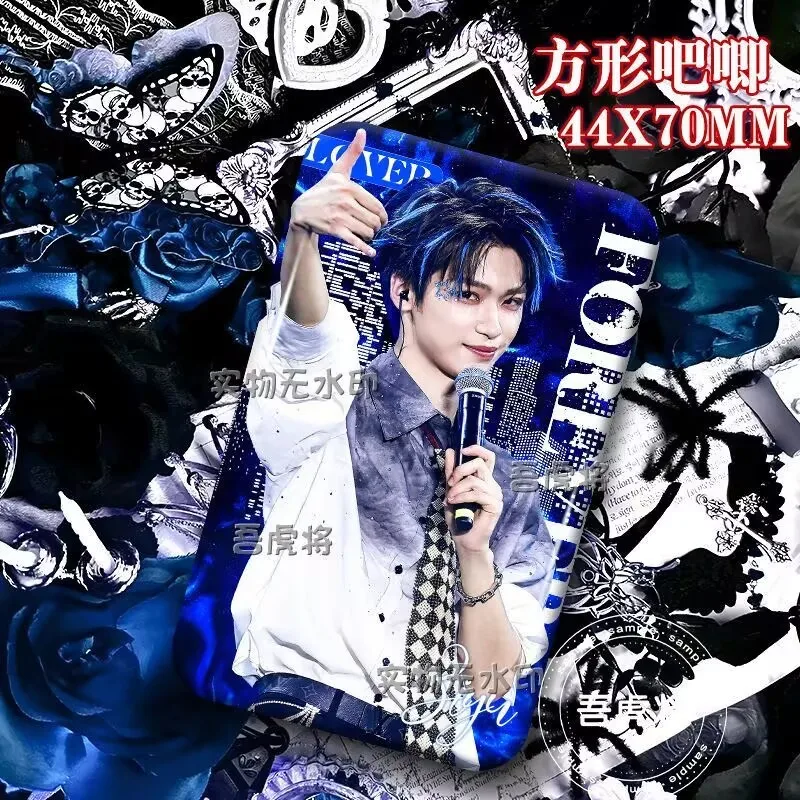 "Reverse love"뮤직 페스티벌 Ziyu의 새로운 고급스러운 자체 제작 Baji Doujin 배낭 펜던트 사각형 기장 브로치