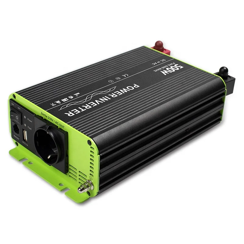 

dc ac inverter 600w power invertor with various sockets for world market