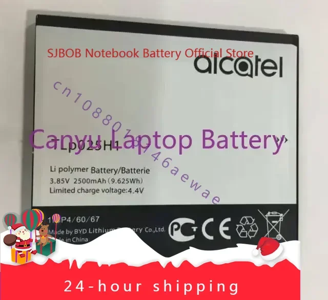 New TLp025H1 battery for Alcatel OneTouch POP 4 OT-5051X OT-5051D 5051X 5051D 5051 Pop 4 (5.0) TLp025H7 mobile phone