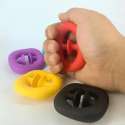 Decompression Silicone Hand Grip Strengthener For Kids Anti Stress Sensory Toys For Anxiety ADHD Juguetes Antiestrés Autismo
