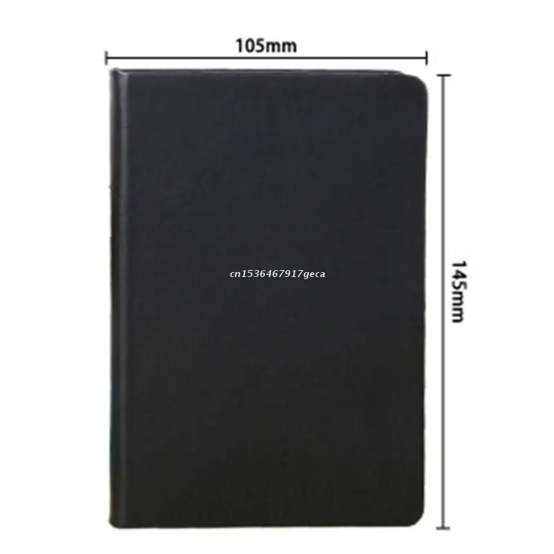 Notepad Notebook Portable Sketchbook 100 Sheet All Black Papers for Student Artist Dropship