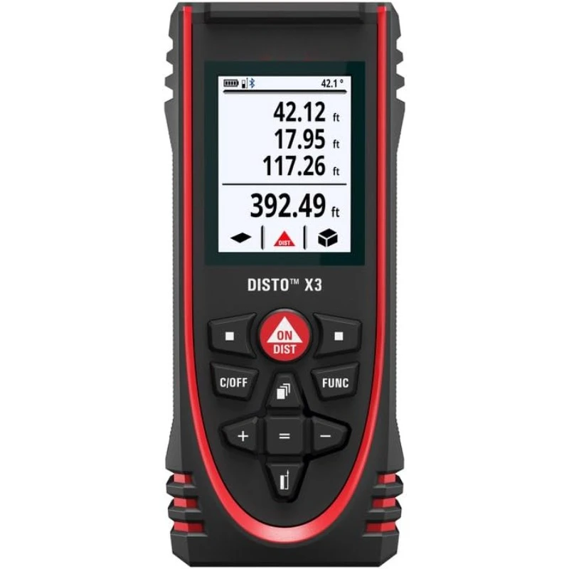 Geosystems, US Tools, LEIAD 850834 Leica Disto x3 Laser Distance Meter