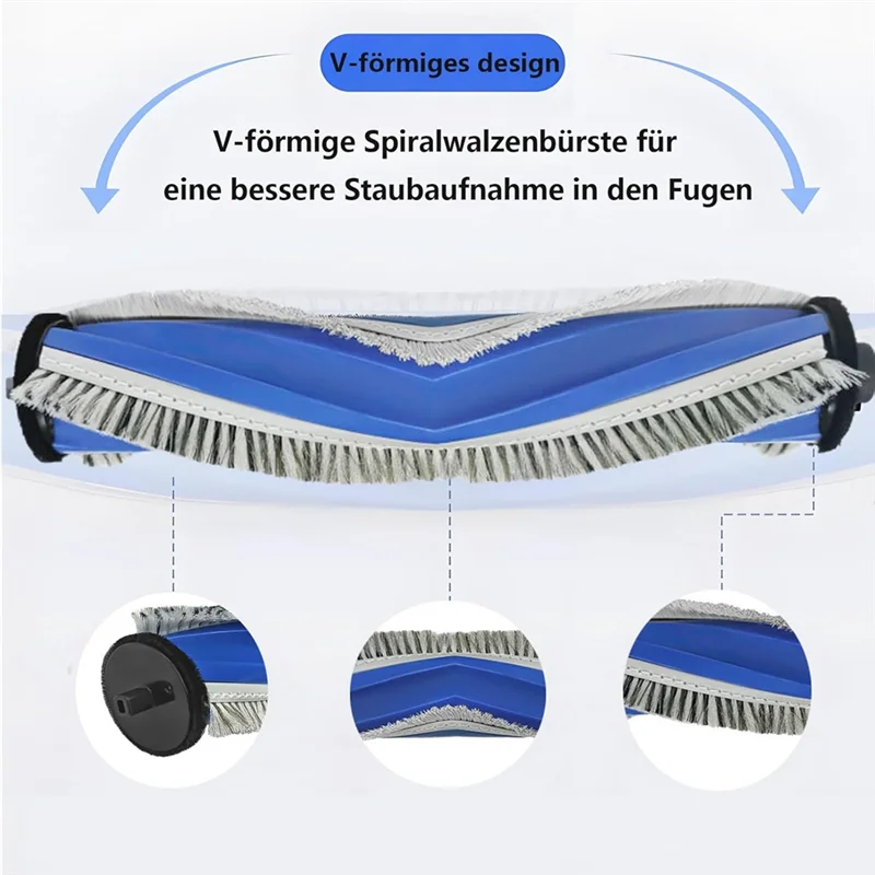 B47B-For ECOVACS DEEBOT T30 PRO Omni / T30 OMNI Robot Vacuum Cleaner Main Side Brush Hepa Filter Mop Cloth Dust Bags Parts