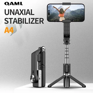 Smartphone portable cardan stabilizer, 1-axis with selfie stick, tripod support, wireless bluetooth control, iPhone, Android 6 Main Stabilizer Sales - №3