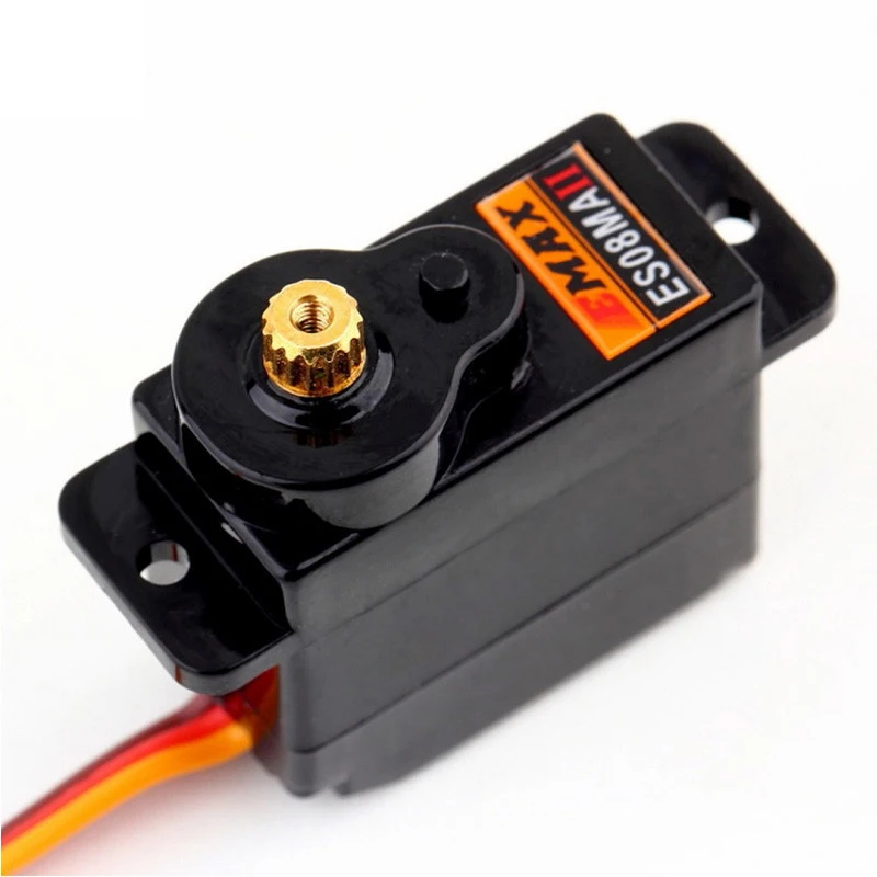 EMAX ES08MA ES08MAII 12g Mini Metal Gear Analog Servo for Rc Hobbies Car Boat Helicopter Airplane Rc Robot