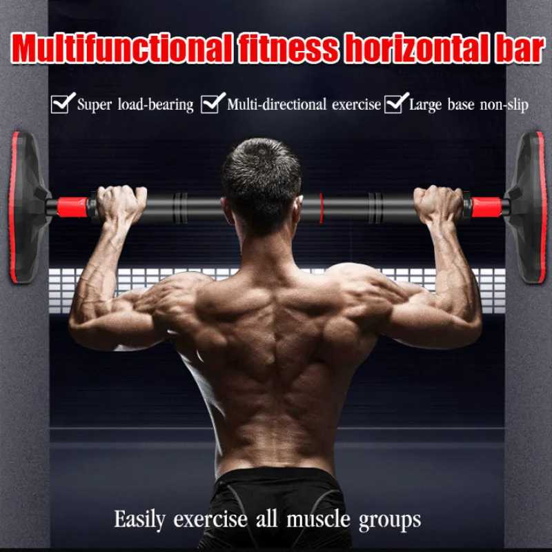 Pull-Up-Stange für das Heim-Fitnessstudio – Wanddesign ohne Bohren für den Innenbereich, Einzelstange für Krafttraining