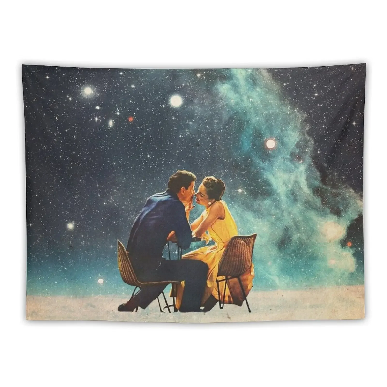 

I'll Take you to the Stars for a second Date Tapestry Art Mural Decoration Aesthetic House Decoration Tapestry