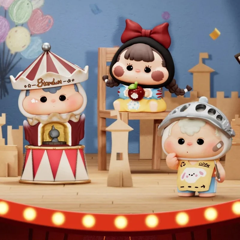 AWHY Little Theater Series Blind Box Trendy Collectible Toy Anime Figures Mystery Box Cute Doll Gifts Model Desktop Ornament