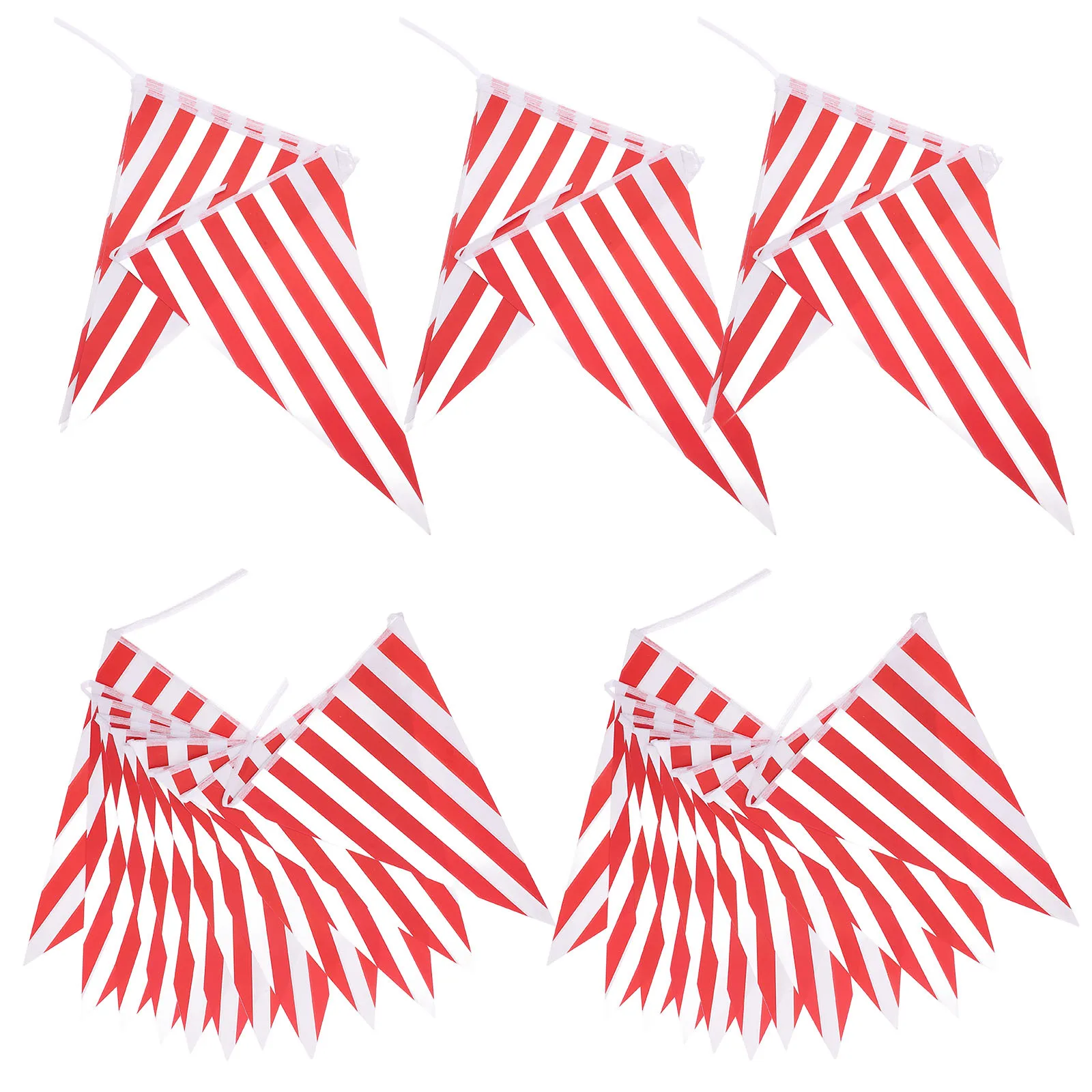 

5 Strings Festival Celebration Bunting Banner Circus Carnival Decoration Flag Party Supplies Red Triangle Pennant Flags Outdoor