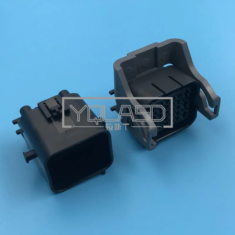 

1 Set 26 Way 1897009-2 1897013-2 Car Waterproof Connector AC Assembly Auto Male and Female Docking Harness Plug