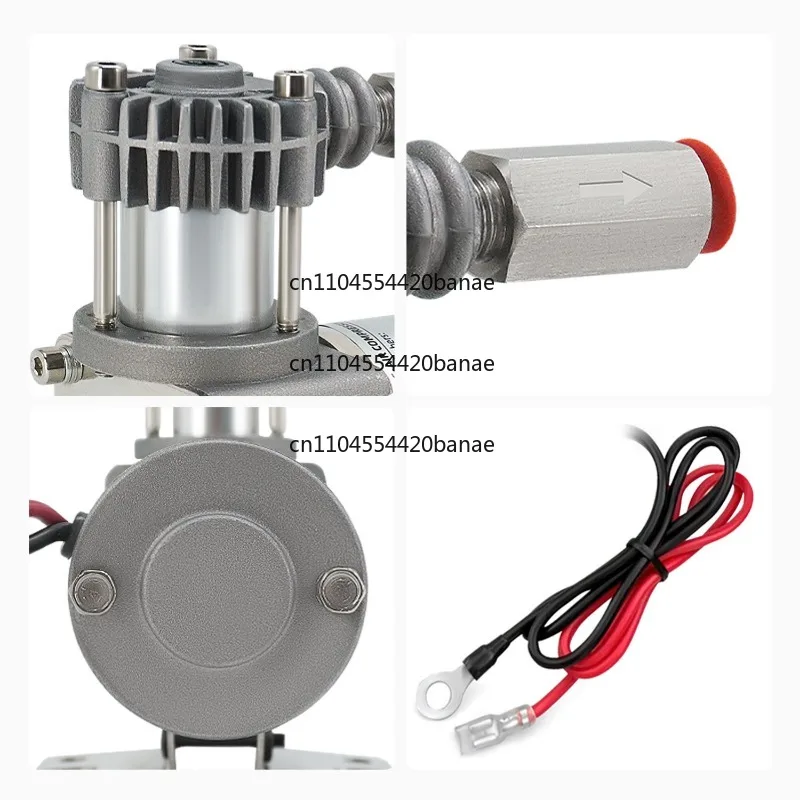 95C Mini Air Compressor 12V/24V Sprinkler Pneumatic Water Valve Motorcycle Commercial Vehicle Suspension Retrofit