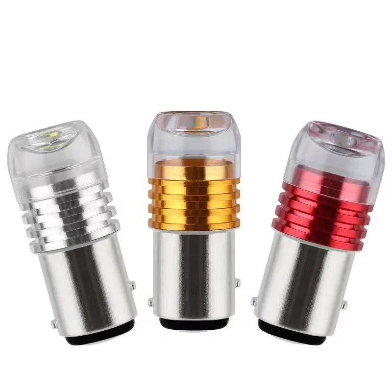 2Pcs Strobe Flashing Light Turn Signals Blink Brake Bulb 1157 5730 LED Moto Car Tail Brake Projector Lamp Bulb Car Accessories - view 6