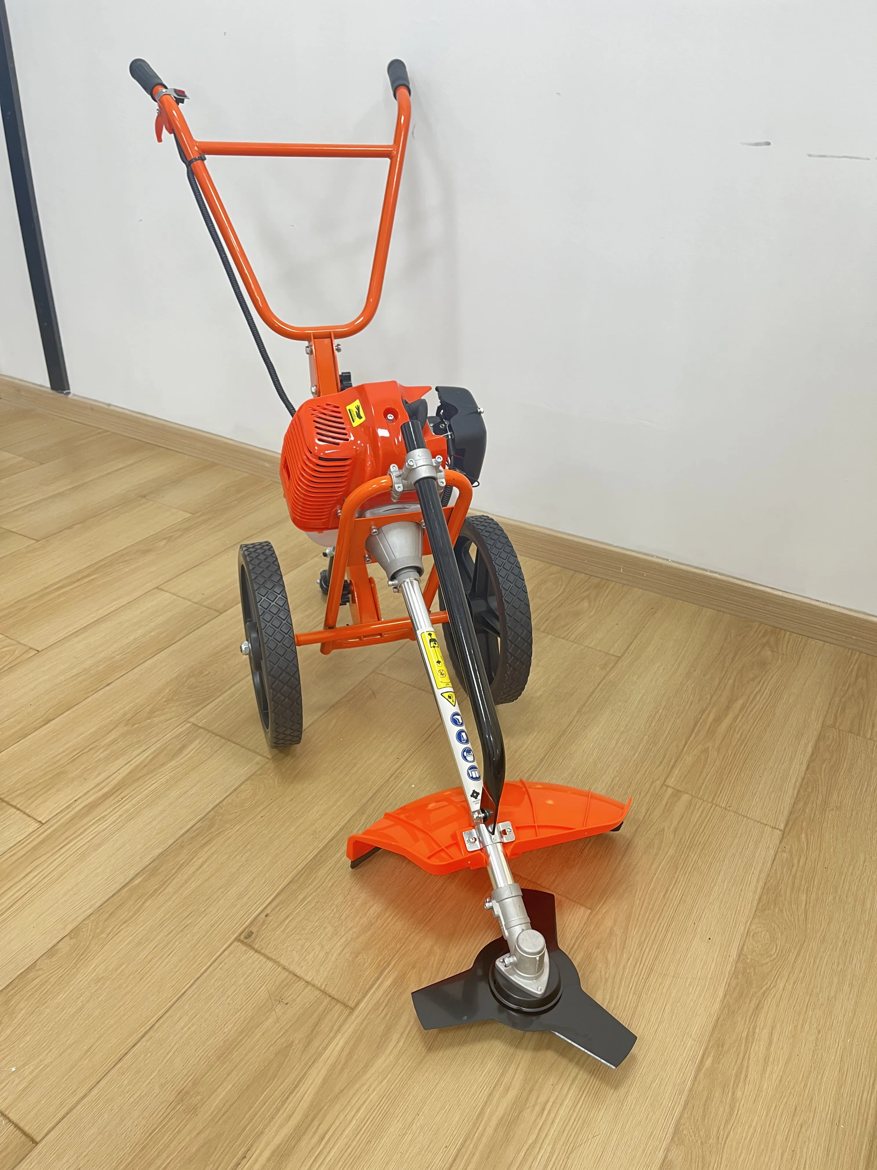 China Security Hand Push Mini 52cc Japanese Grass Cutter