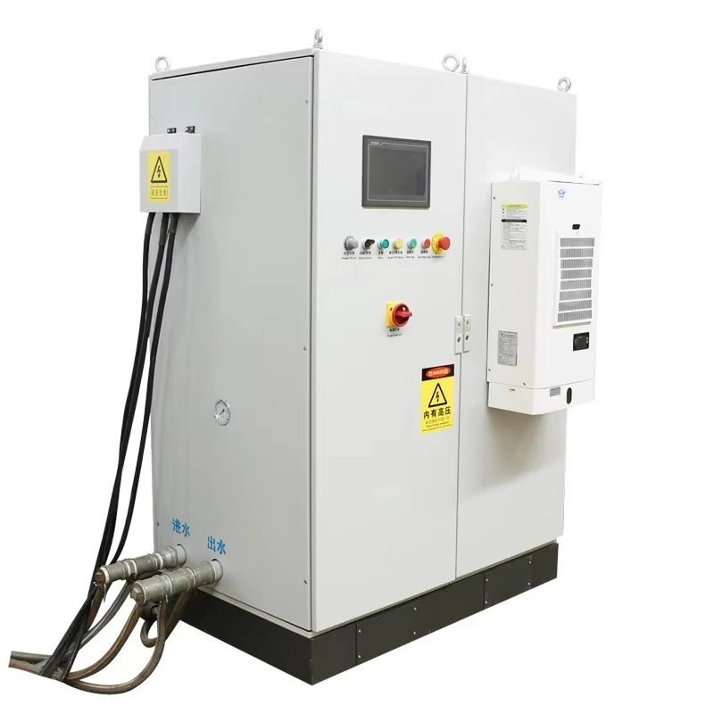 

Magnetic induction heaters for soldering and pin induction hardening machines