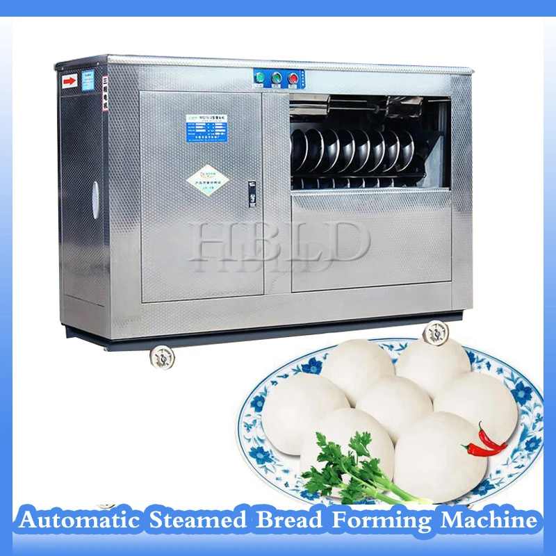 

High Efficiency Large Stainless Steel Mantou Machine Full Automatic Household Commercial Dough Forming Machine