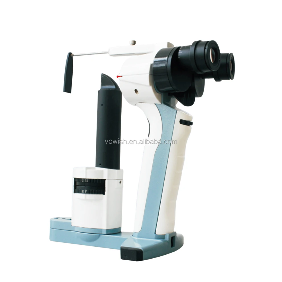 

China Optical Ophthalmic Equipment High Quality Portable Slit Lamp Microscope SLM-1B Hand Held