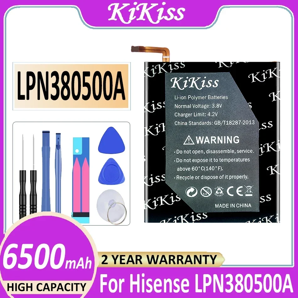 

Аккумулятор KiKiss 6500 мАч для Hisense LPN380500A мобильный телефон Bateria