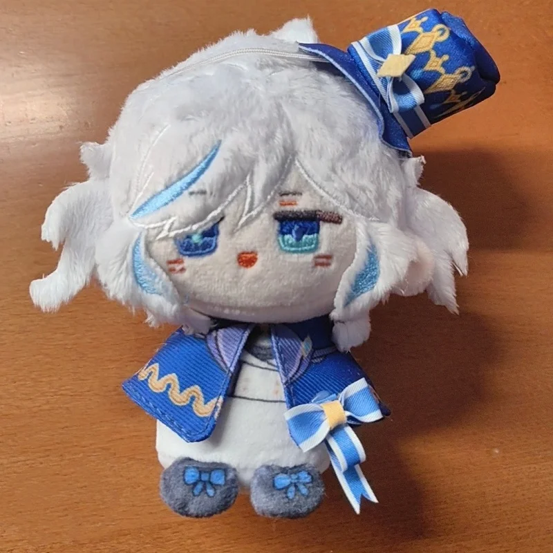 ตุ๊กตา Genshin Impact ขนาด 10 ซม. ตัวละครอนิเมะ Focalors Wriothesley Arlecchino ของเล่นสะสม ตุ๊กตาห้อยกระเป๋า พวงกุญแจ ของขวัญ ACG