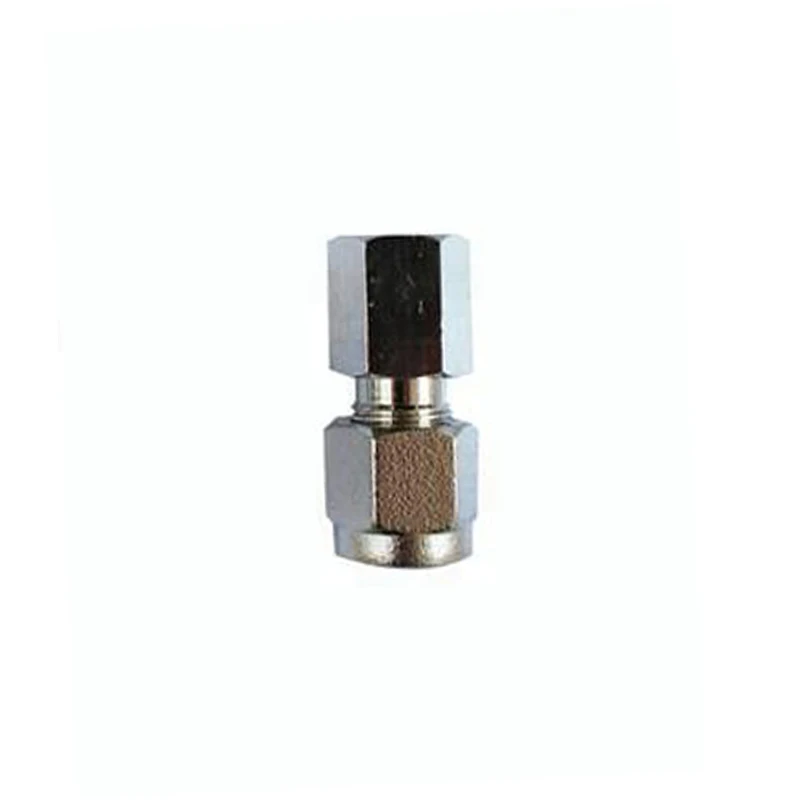 3/8'' High Pressure Misting Fog System Ferrule Type Through Tee Elbow End Adapter Brass Fittings Seeve Connector