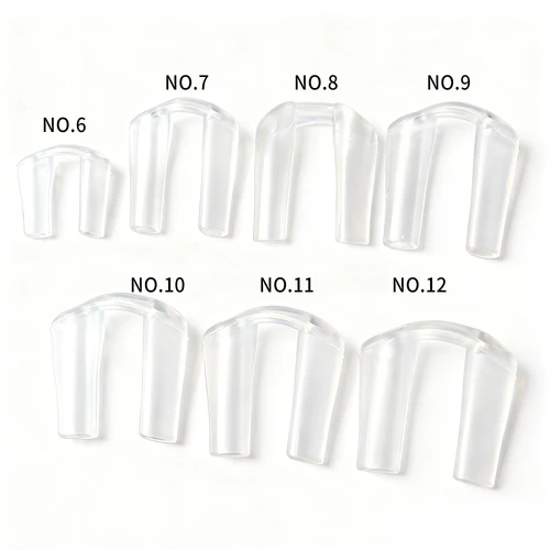 Imagen 1 del producto Retenedor de narina de 7 tamaños, rinoplastia postoperatoria, moldeador de nariz de silicona suave, retenedor Nasal seguro y cómodo, soporte de belleza para la nariz