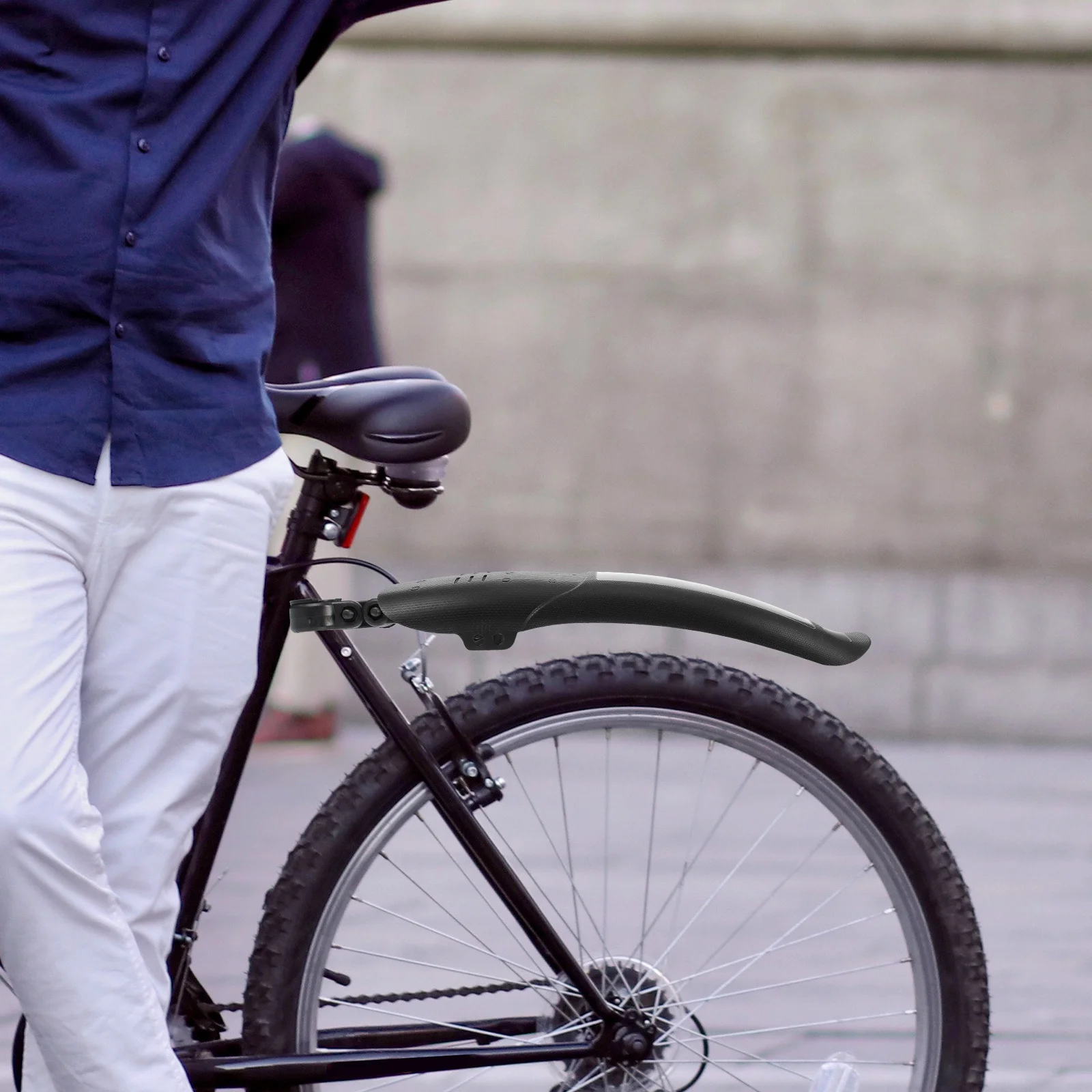 

Bicycle Mudguard For Mountain Road Bike Extended Hard Shell Protection Wear-Resistant Anti-Splashing Outdoor Cycling Mud