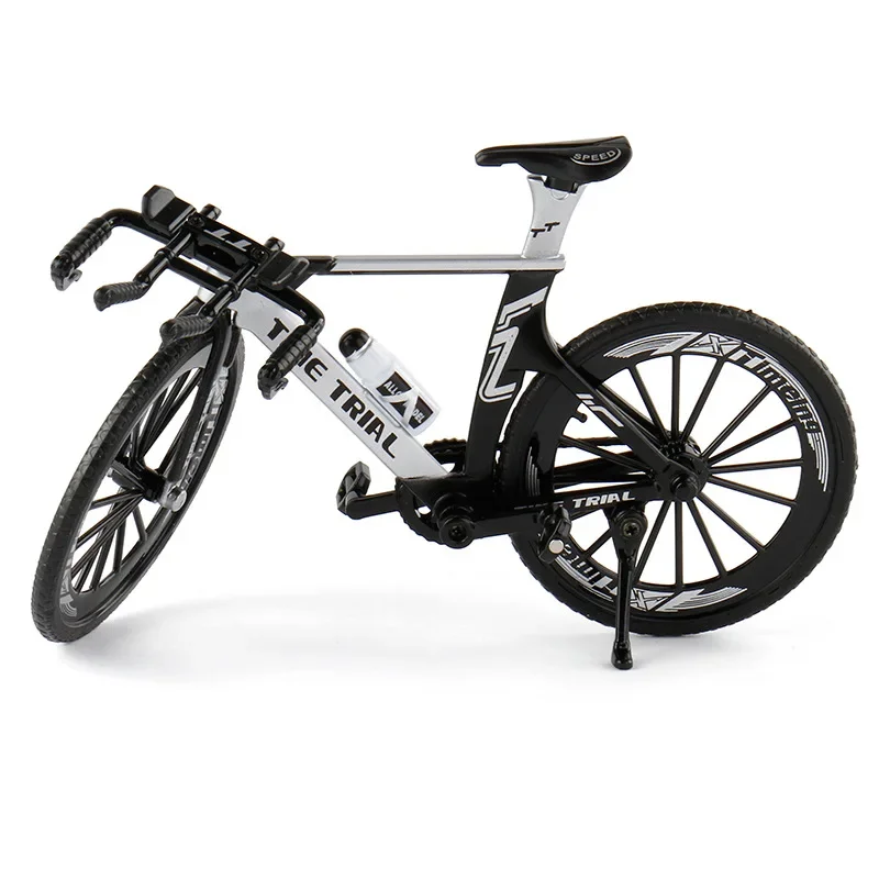 17CM simulation alloy bicycle model toy mountain bike racing toy simulation Mini Bike collection toy children's gift