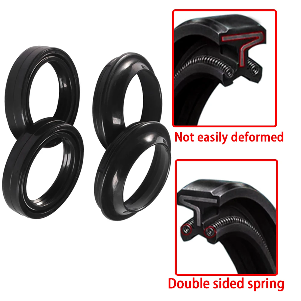 31x43x10.5MM Front Fork Damper Oil Seal and Dust Seal for Honda MSX125 MTX50 MTX80 XL185 XR125 XR200 TTR110 TTR125