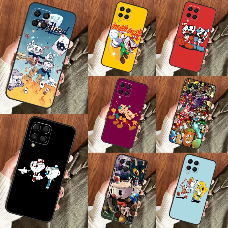 

Cuphead Case For Samsung Galaxy M53 M33 M23 M13 M14 M54 M11 M21 M31 M51 M12 M22 M32 M52 M31s Coque