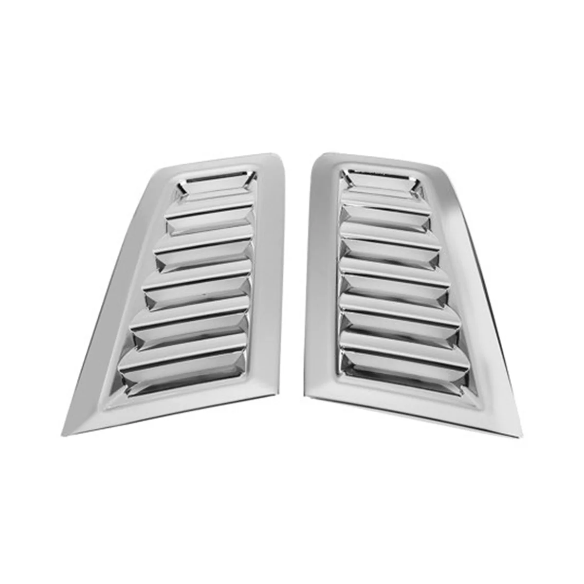 2Pcs Car Hood Bonnet Vents Grilles Air Flow Intake Hoods for Ford Focus MK2 ST Fiesta Mustang