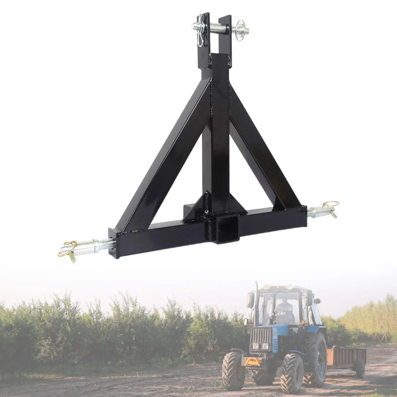 

Tractor Drawbar Hitch Steel 3 Point Hitch Receiver for Drawbar Hitch Tractor