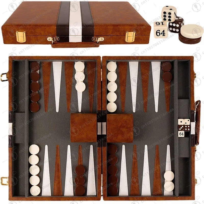 

Классический портативный набор для игры в нарды для отдыха и развлечений