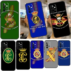 Civil Guard Spanish Flag Case For Samsung Galaxy A51 A71 A52 A72 A12 A22 A32 A42 A50 A70 A21S A52S Phone Cover