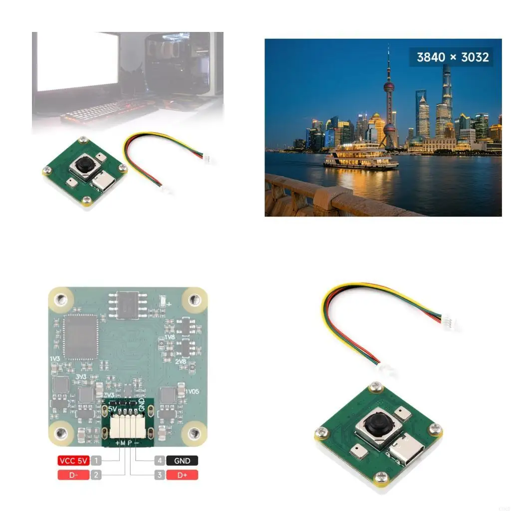 

C90F IMX378 12MP USB WEBCAM Высокая чувствительность Микрофон не искажения для потоковой передачи