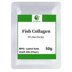 Fish Collagen Peptides, Naturally-sourced Hydrolyzed Protein, Free Shipping 50g-1000g