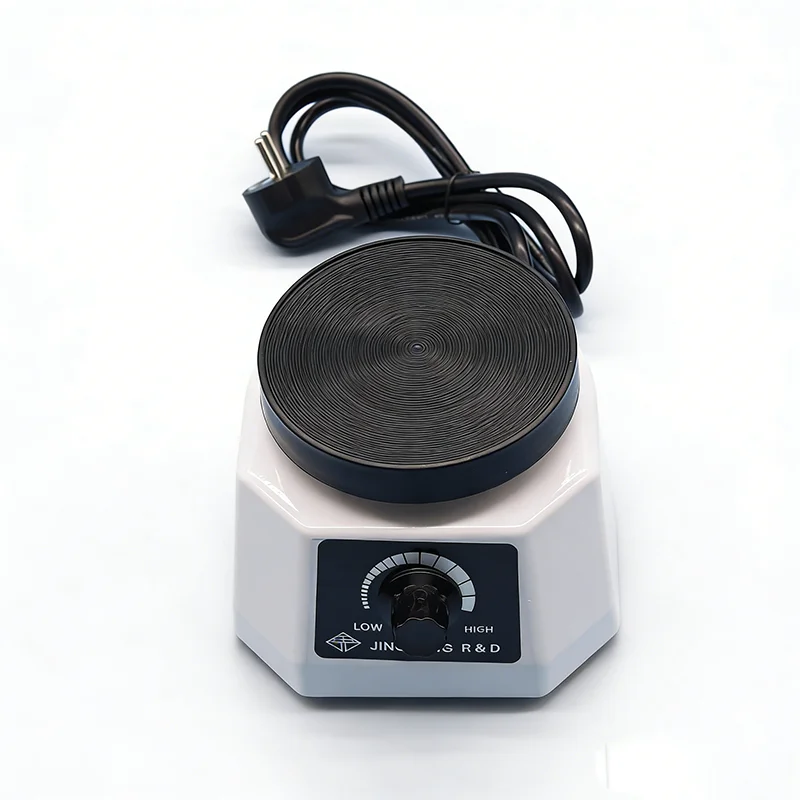 Dental Plaster Vibrator, Adjustable Speed Round Oscillator Plaster Model Vibrator, Laboratory Equipment 110V/220V