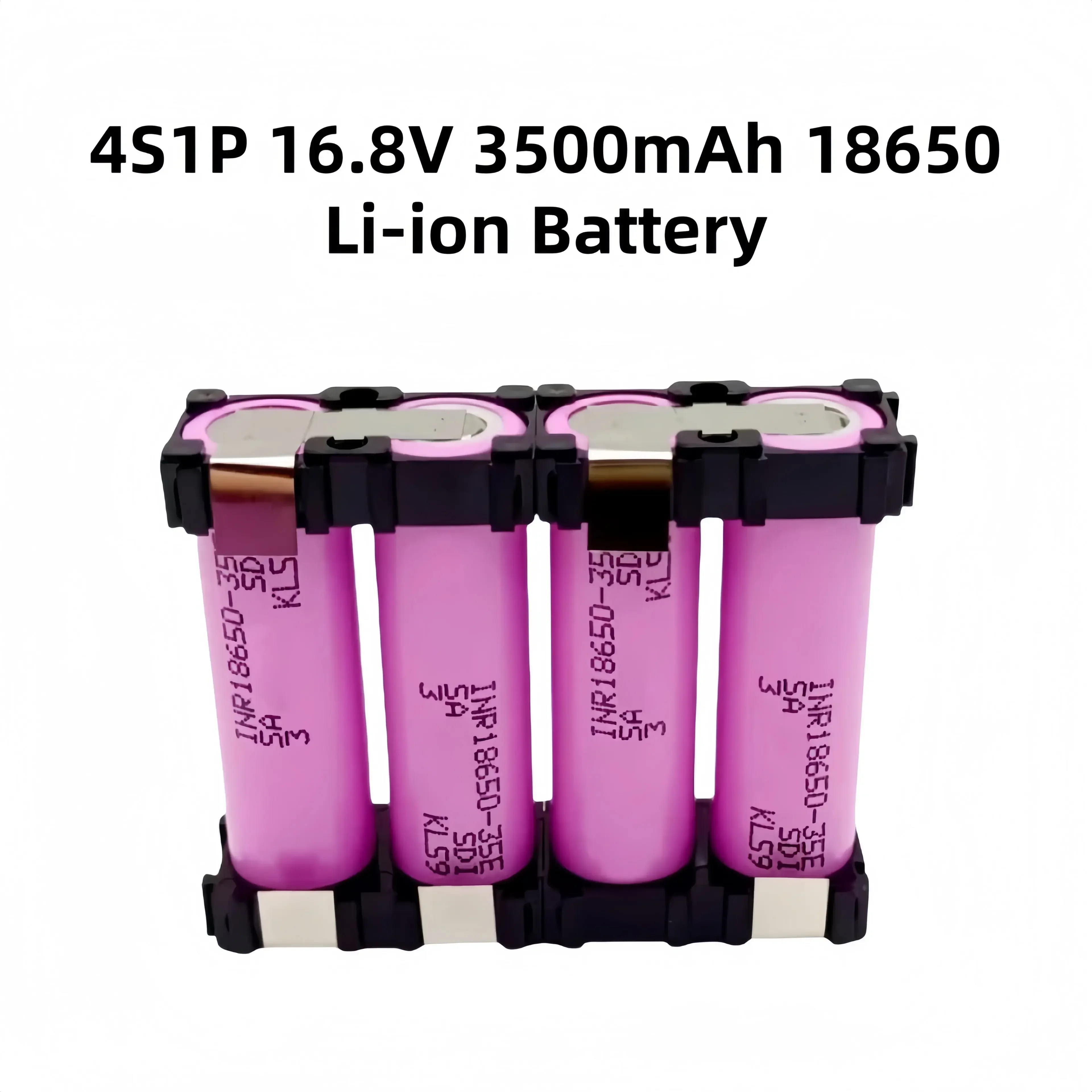 18650-35E lithium battery pack customized 7.4V~25.2V 3500mAh/7000mAh battery welding 2S1P-6S1P battery pack