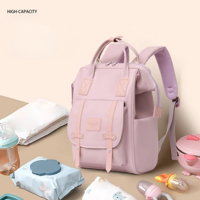 

Luxury Minimalist Diaper Bags For Women Stylish Simple Leather Tote Bag Unique Vintage Designer Large Capacity